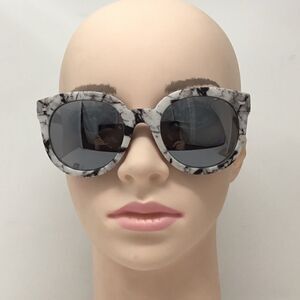 BP. Runway 52mm Oversize Mirrored Sunglasses (C12)